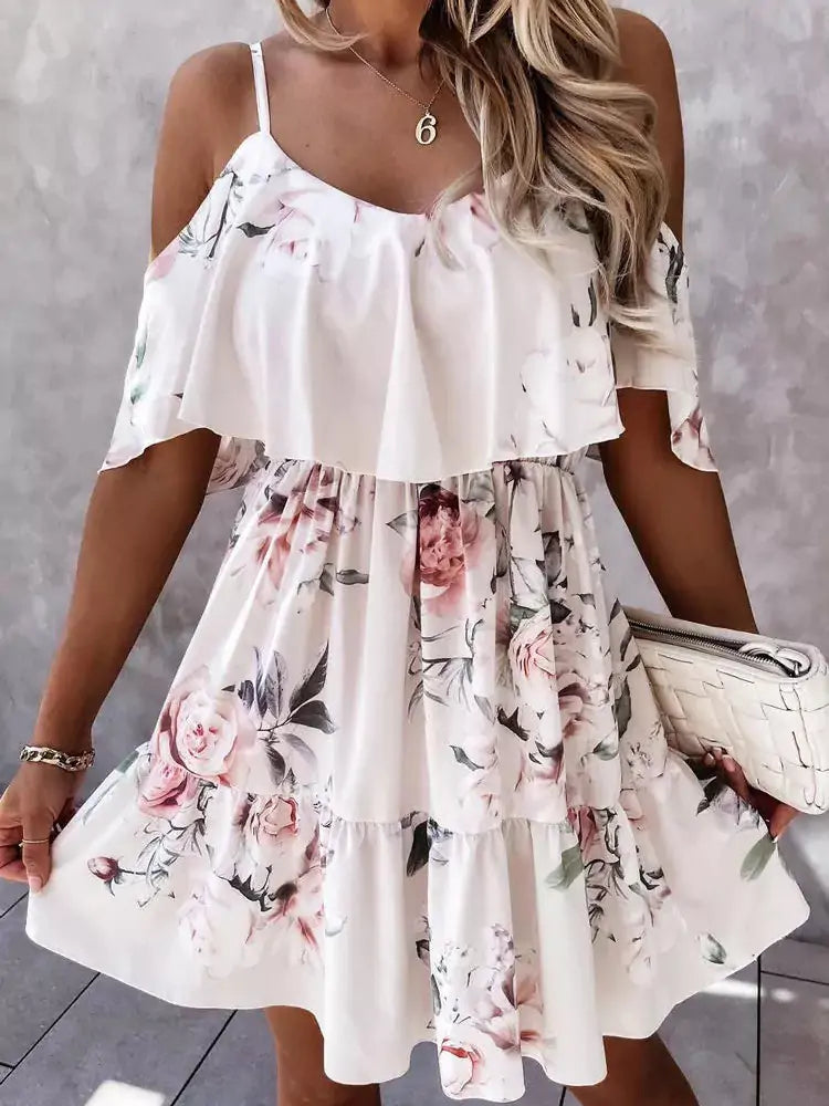 Zomerse Floral Dress