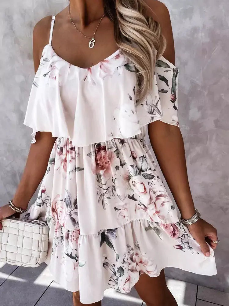 Zomerse Floral Dress